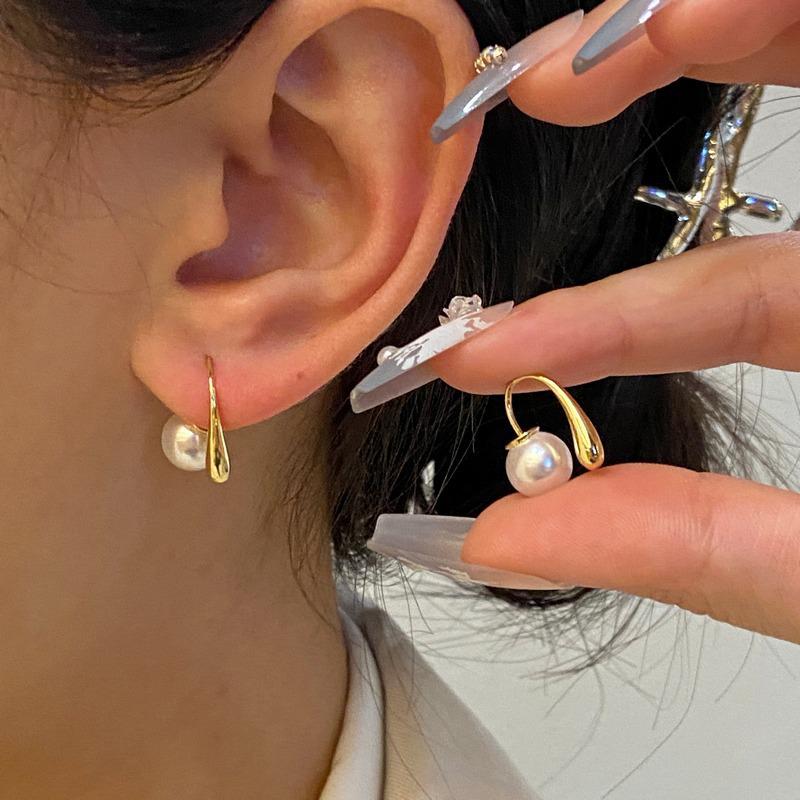 Elegantné magnetické diamantové spony do uší, ideálne pre neprepichnuté uši. Japonsko-kórejský módny doplnok pre špičkový vzhľad celebrít.