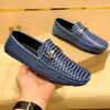 Fashion Leather Men's Casual Shoes Luxury Brand Mens Loafers Slip On Driving Shoes All-match Men Flats Fashion Men Designer Dress Shoes