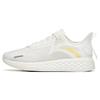 Running Collection Cushioning Slip Resistant Abrasion Resistant Low Top Running Shoes Women's White Yellow 922125523-2