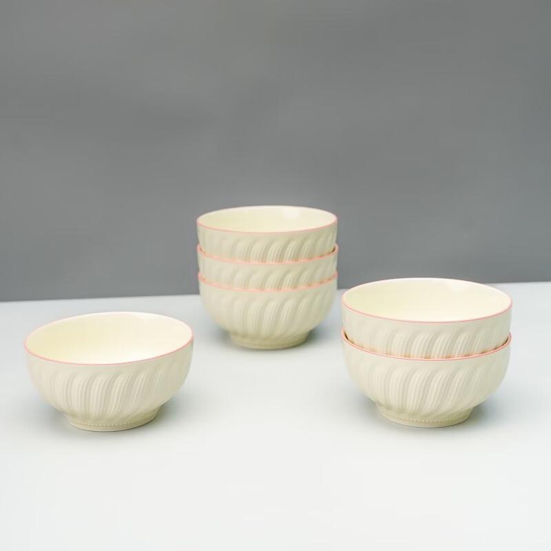 Haoya Light Luxury Ceramic Noodle & Soup Bowl Set