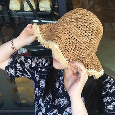 Women's and Men's Neom Straw Hat Bucket Hat Beanie