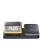 JEDI Folding2026 3 in 1 Wireless Charger Station with Alarm Clock & Ambient Light