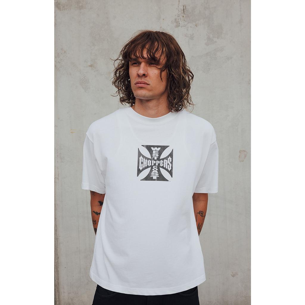 West Coast Choppers Core Logo T-Shirt Men Women Oversized Streetwear Y2k Retro Hip Hop Harajuku Short Sleeve Casual Loose Female Male Clothing