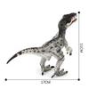 Realistic Velociraptor Dinosaur Action Figure Model Collection Toy Desk Decor