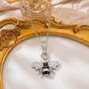 Necklace - Bee Butterfly Necklace - Accessory with Oil Droplets - Small-scale High-end Style - Collar Chain