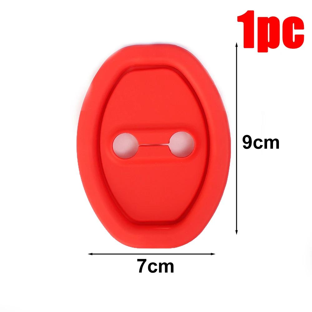 Universal Car Door Mute Shock Absorbing Pad Silicone Doors Lock Buckle Bumper Cars Locks Protective Accessories Automotive Parts