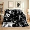 Michael Jackson Flannel Blanket Throw Blanket Soft Warm Sofa Bed Camping Home Decor Unique Christmas Gift C9211913
