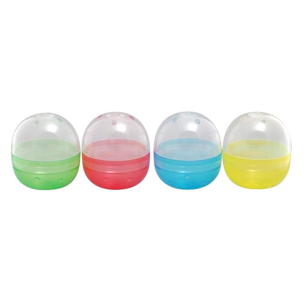 10 pieces 48mm empty capsules assorted 4 colors