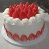 Plastic Birthday Cake Model European-style Fruit strawberry Imitation Food Model Display Window Shooting Dummy Sample