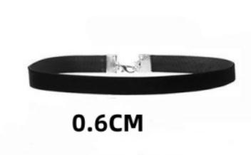 Goth Black Velvet Choker Necklaces Gothic Style Rope Women Neck Decoration Chocker Jewelry On The Neck Collar For Girl Kpop