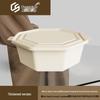 Chengshuo Disposable 2000ml Round Corn Starch Meal Boxes