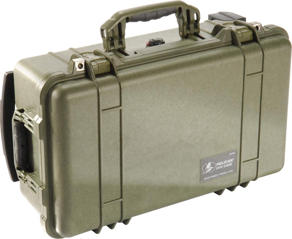 PELICAN Twarda walizka 1510 27L Zielona 1510-000-130