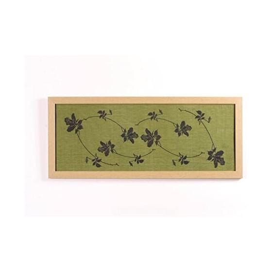 Arte Tenugui Frame ATF-8, Natural Wood Grain Finish, for Tenugui Towels (90x34cm), Wall Mountable (Vertical/Horizontal), Includes Hanging Hardware