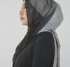 Gradient Chiffon Hijab Scarf Rhinestone Chain Shawl Soft Scarves Shiny Stone Wrap Elegant Echarpe Muslim Women Scarf Ramadan