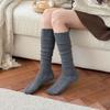 Wärme Gestapelte Lange Kniestrümpfe Gestrickte Mittellange Socken Neue Hohle Wadensocken Frauen Mädchen