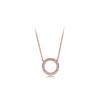 Light Luxury Neckchain Jewelry Necklace Sterling Silver S925 Logo Double Sided Size Necklace Collar Chain