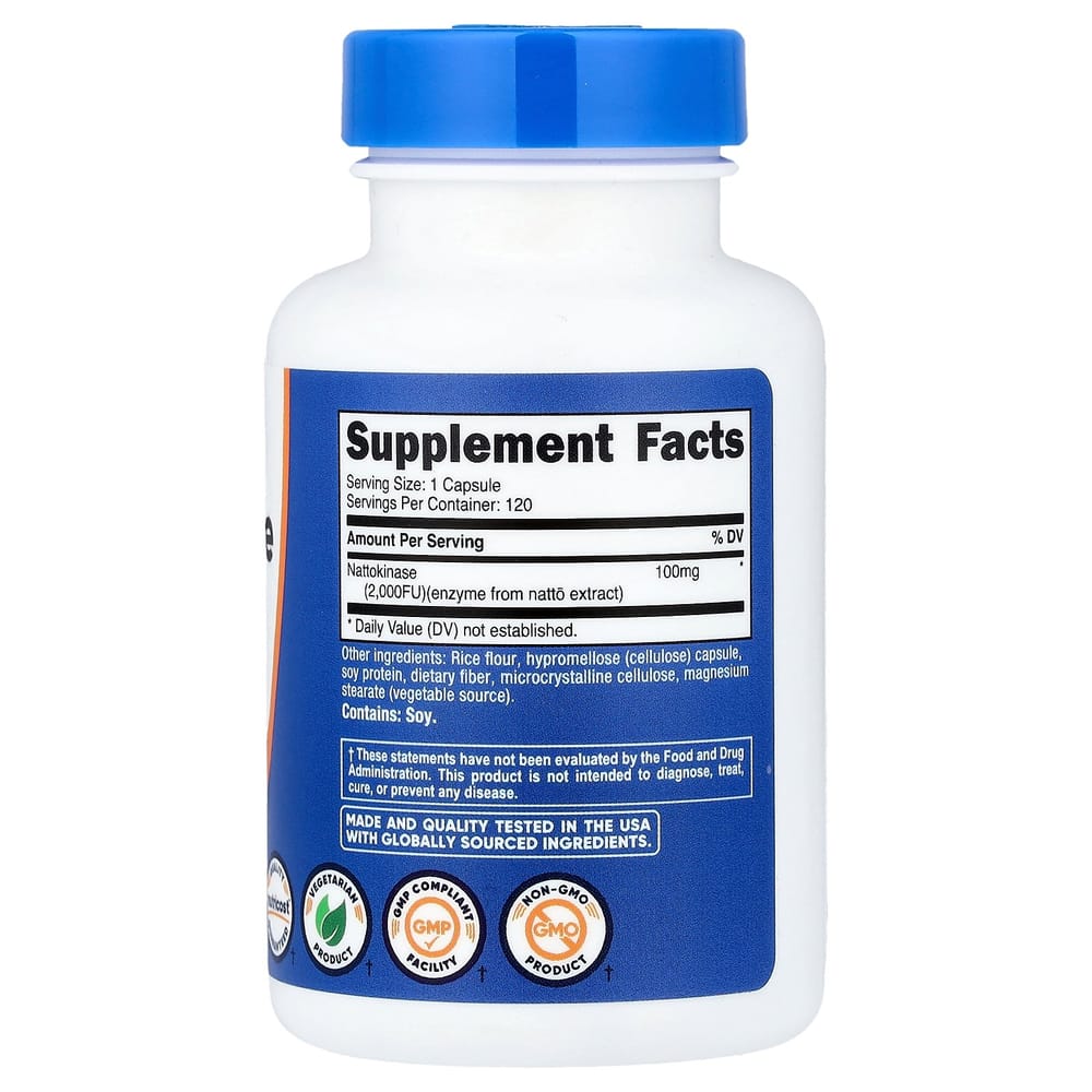 iHerb Nattokinase 2000FU Capsules, 120 Tablets