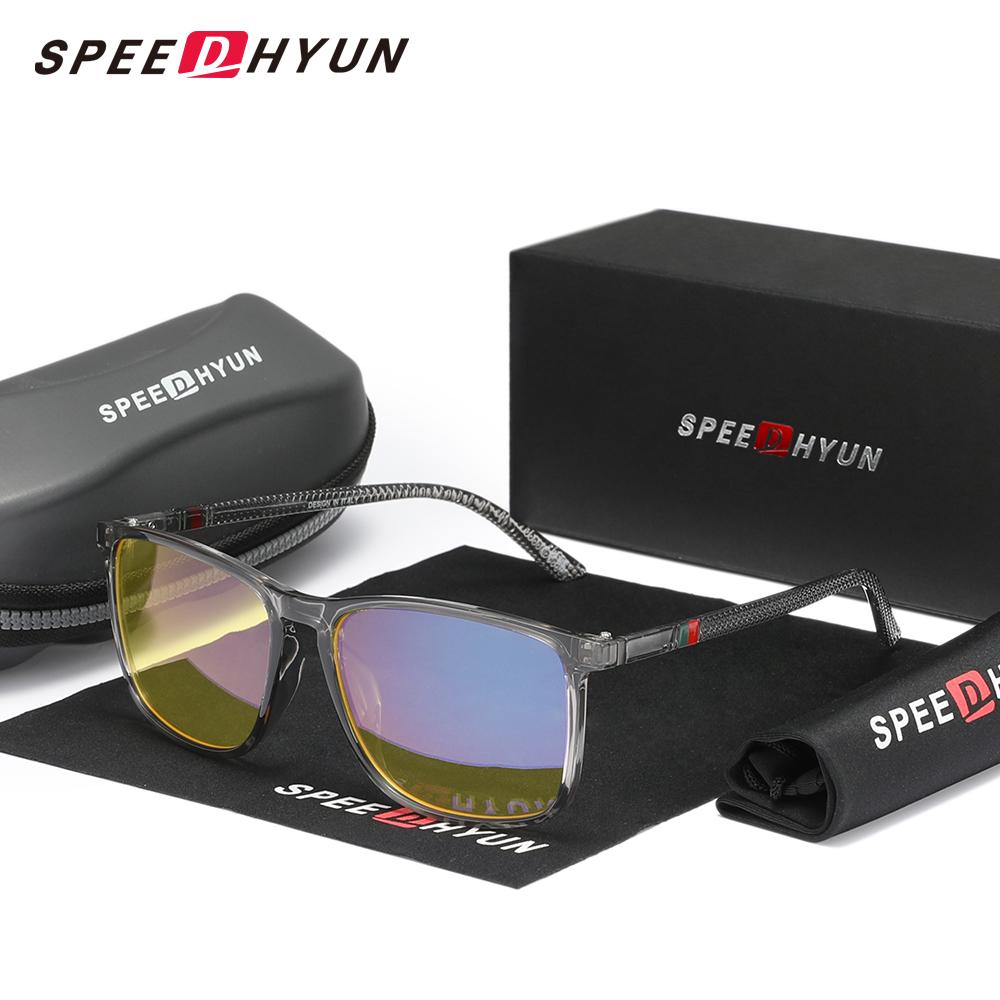 SPEEDHYUN Advanced Anti-Blue Light Glasses with Anti-Reflective Coating Technology