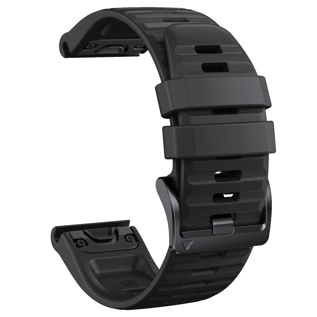 22/26mm Silicone Watch Strap For Garmin Fenix 8 Pro 8 7X/Instinct 2X/Tactix 8 7/Forerunner 965/Enduro 3 Replacement Watch bands