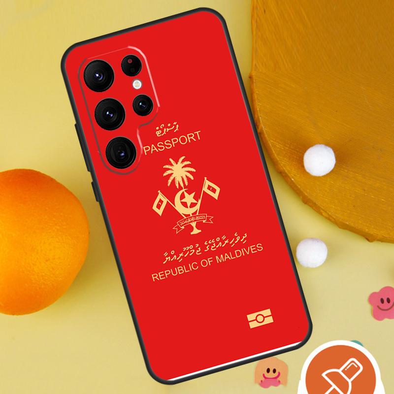 Maldives Map Phone Case For Samsung Galaxy S25 Ultra S24 S23 S22 S21 Ultra S9 S10 Plus S20 FE Funda Cover
