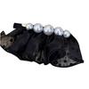 Elegant lace head flower temperament hair clips female back of the head senior sense tie spring clip ponytail buckle  new