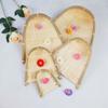Handwoven Handmade Knitted Tasteless Kitchen Supplies Bamboo Basket Vegetable Storage Tray Dustpans