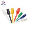 Mini Large Single Test Hook Clip Test Probe for Electronic Testing IC Grabber Small Size Round Crocodile Clip Hook Test Clip