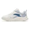 Anta Lifestyle Series Shock Absorbing Wear Resistant Low Top Casual Shoes Men sneaker White Blue 112438892S-1