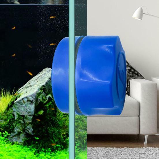 Mini Fish Tank Magnetic Brush Glass Window Algae Cleaning Sponge Scrubber Tool