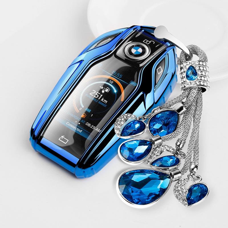 Applicable To TPU Key Bag BMW 7 Series 730li740 Car 6 Series Gt Smart 5 Series 530le New X34x5 Set of Buckles