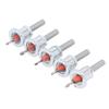 5pcs 8mm Round Shank Adjustable Countersink Bit 2.8-4mm Cone Size Counterbore  Bit  For Metalworking