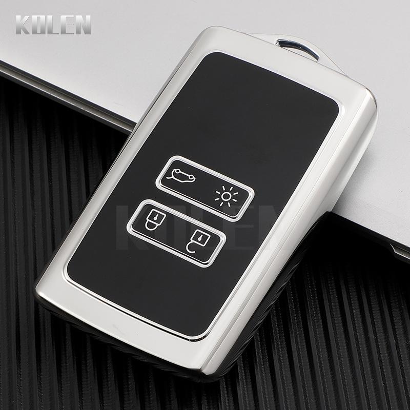 

Soft Tpu Car Remote Key Case Cover Fob For Renault Koleos Kadjar Megane Scenic Sandero Espace Clio Captur Laguna Talisman Twingo