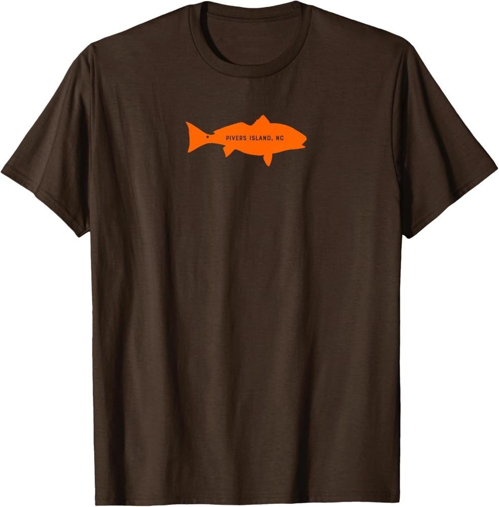 Pivers Island NC Redfish T-Shirt S