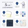 COLORFUL CANDY STYLE Apron with Water No Ribbon Set of Cute Elementary School with Just Put It NP102423 (150~Free Size) Bandana, Repellent, Iron,