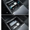 Heenvn 3Pcs For Tesla Model Y Juniper Model YL 2025 2026 ABS Car Center Console Armrest Double-layer Storage Box Organizer Cover