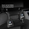 2026 Hot 2Pcs PU Leather Car Seat Back Hooks Interior Accessories Sticker For BMW X1 X3 X4 X5 E46 E90 F20 E60 E39 F10 M1 M2 M3 M5 M6 E8 GK3 ushm3