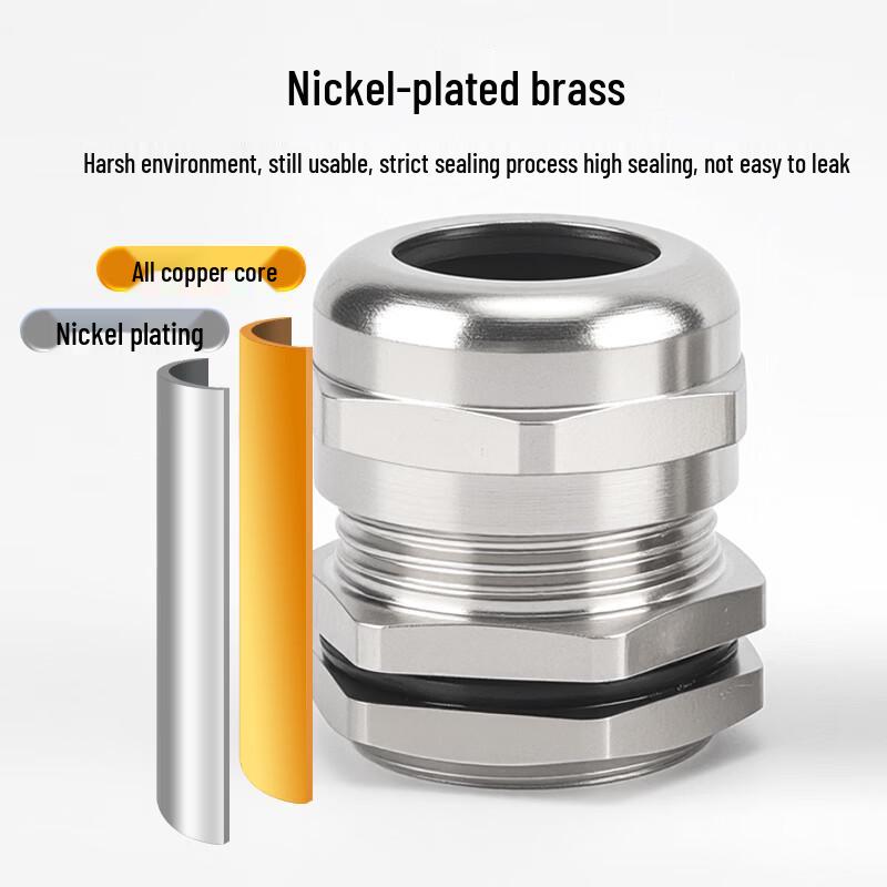 Wasserdichte Kabelverschraubung aus Edelstahl 304