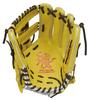 Rawlings PRO EXCEL GR5FHECN54FS Baseball Throw HOH® –Color Palette- Glove, Softball, Infielder's, Yellow, 11.5 Inches, Right-Handed
