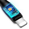 USAMS Cable U18 Lightning 2A Fast Charge1m Black/black SJ266USB01 (US-SJ266)