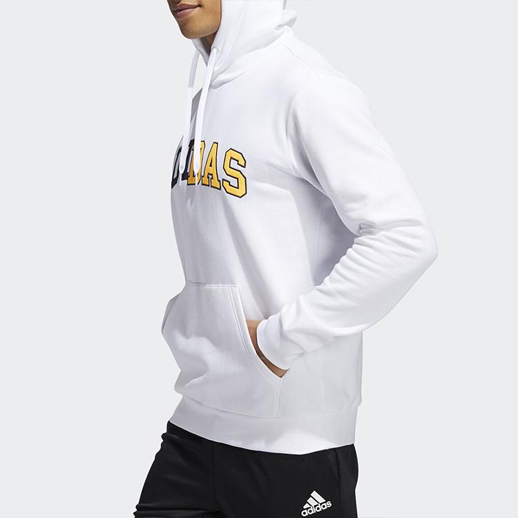 Adidas Collegiate Hoodie Men Tops White GE5509