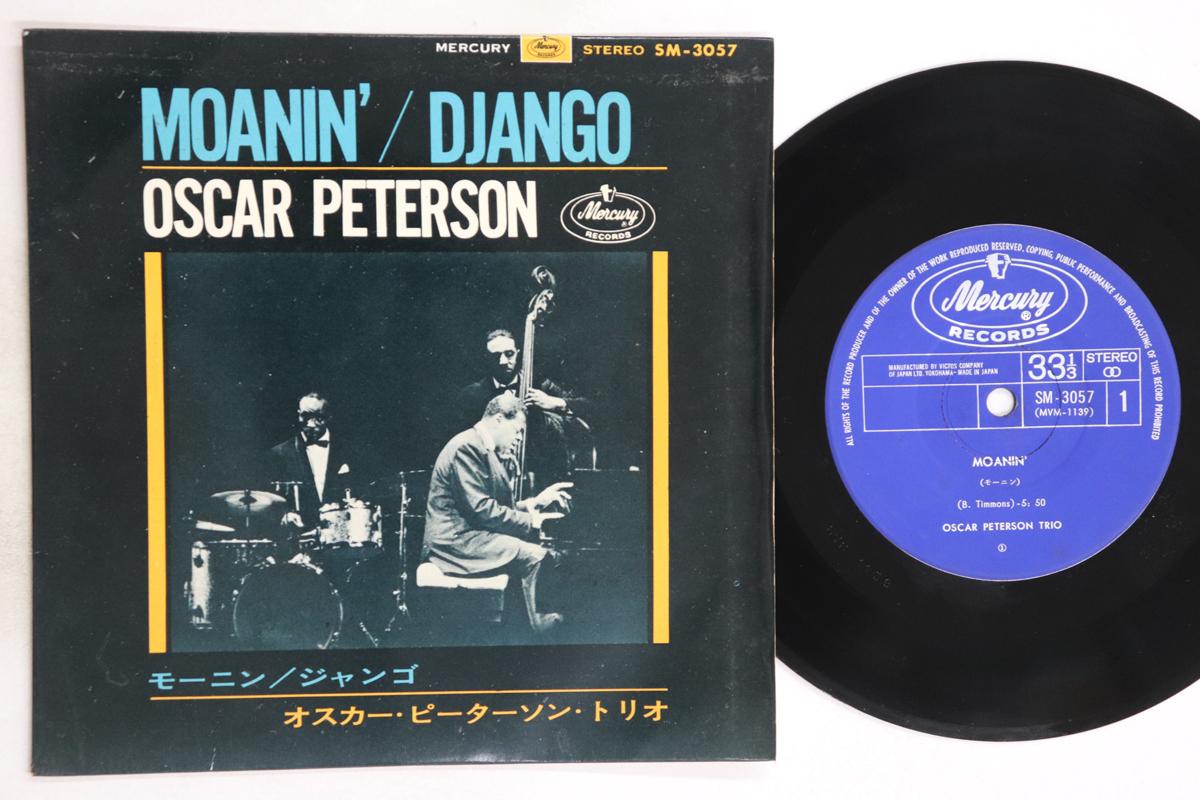 

7inch Record OSCAR PETERSON - Moanin / Django SM3057 MERCURY Japan Jazz Used
