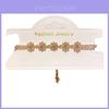 Flower Zircon Snowflake Bracelet With Pullaway Design For Womens Fashion Accessory