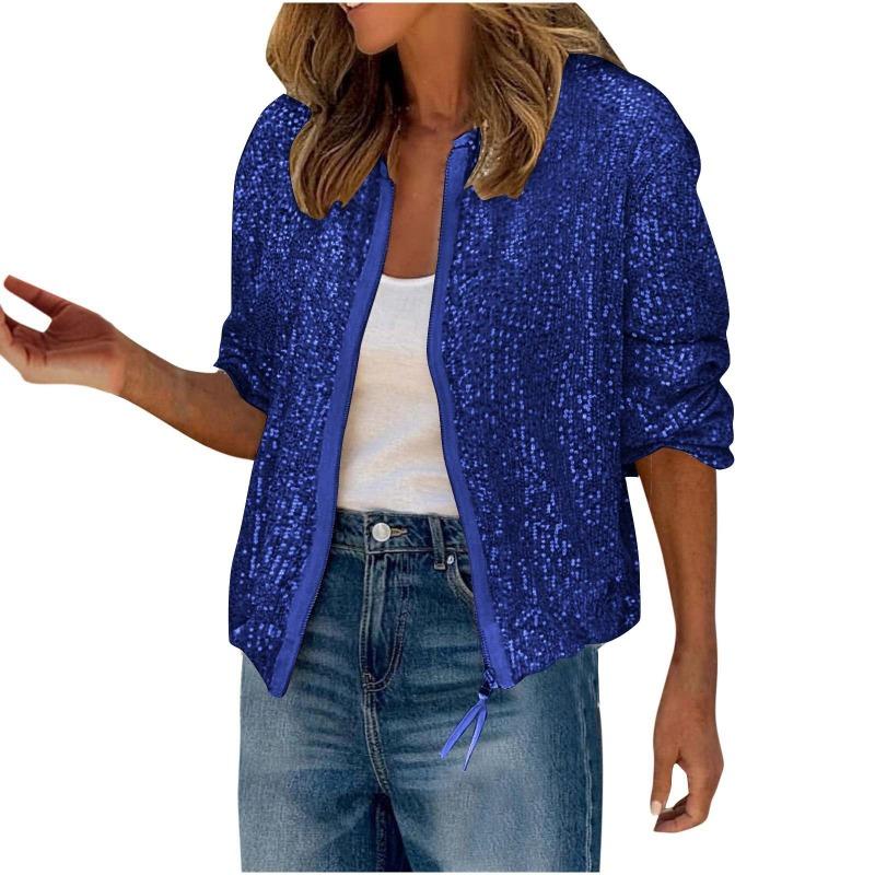 BITCED Women's Vintage Casual Solid Color Print Autumn Winter Long Sleeve Jackets & Coats