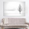 Minimalist Black White Modern Photo Wall Art Canvas Print Poster Winter Nature Sight Picture for Living Room Home Decor Cuadros