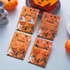 Creative Cartoon Akimbo Pumpkin Leg Dangle Earrings for Women Halloween Enamel Spider Drop Earring Festival Party Jewelry Gifts