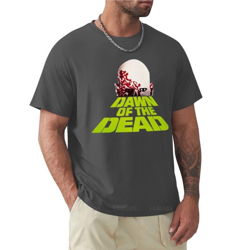 man summer for boys Dawn of the Dead vintage t shirt hippie clothes Tee shirt mens funny t shirts new men cotton tshirt