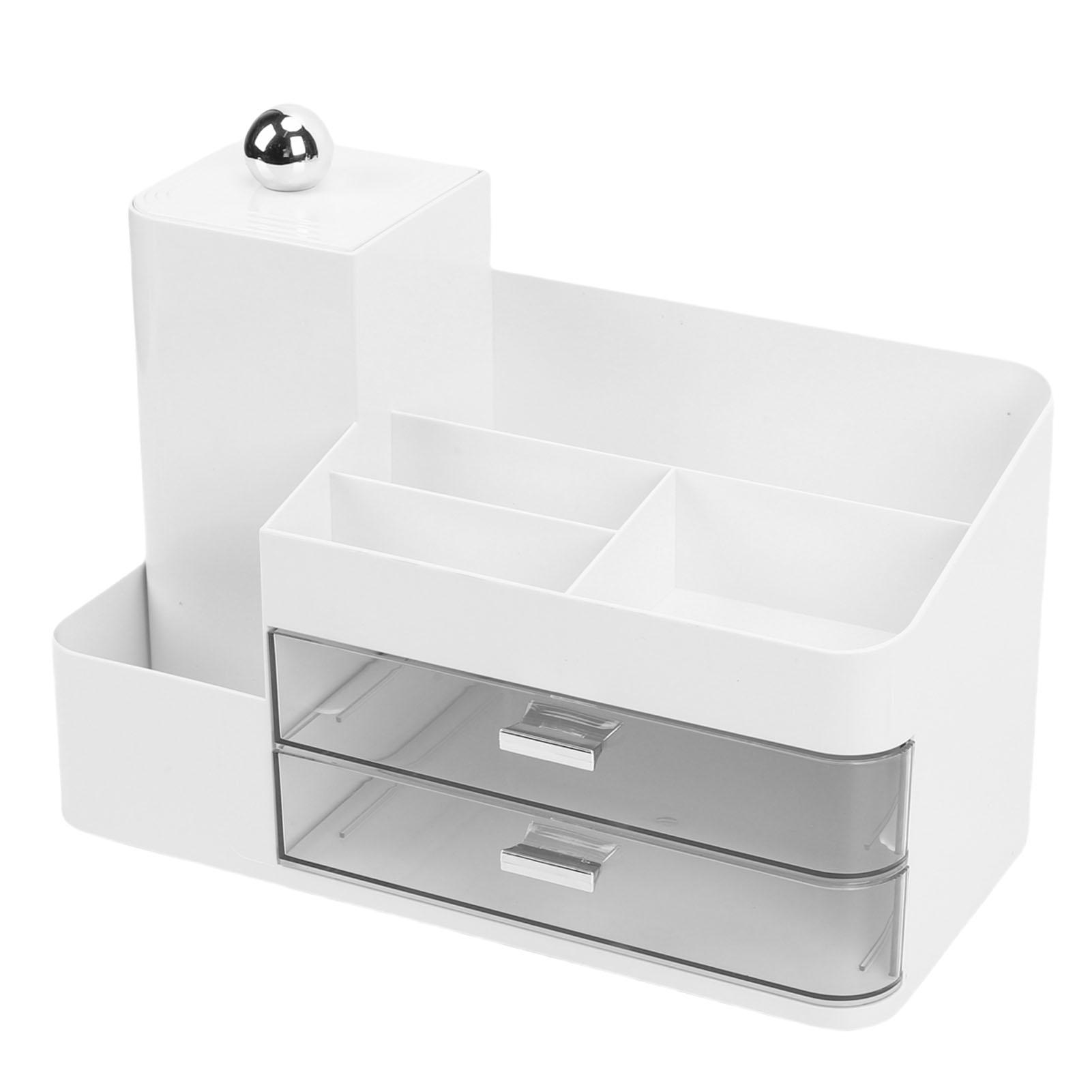 

Desk Cosmetics Bathroom Counter Makeup Vanity Box Storage Rack Display Holder for Student Dormitory