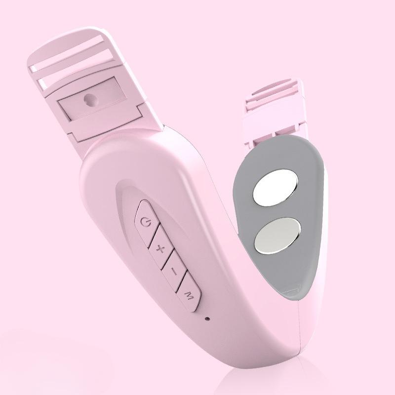 , Electric V-Face Lift Device Beauty Belt Double Chin Reducer Machine Portable Intelligent Face Shaping Massager