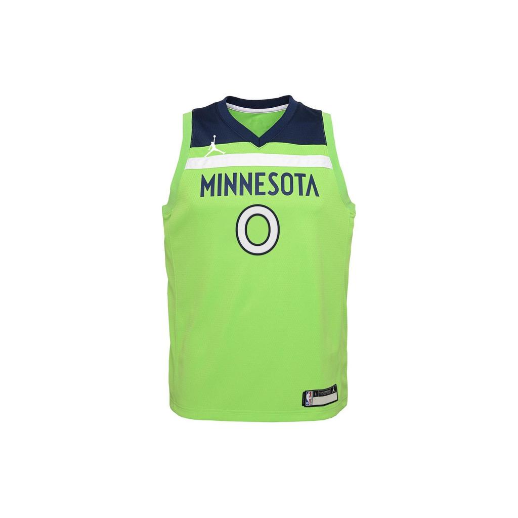 Nike Vest Letter Number V-Neck Casual Sleeveless Kids Tops Green OSKDSP22JS12019MIN