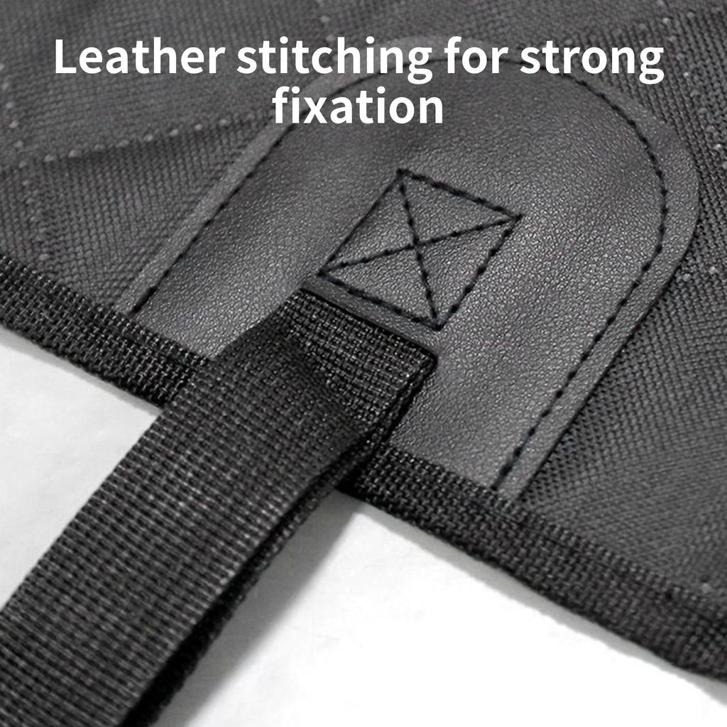 Car Seat Protector for Dogs, Double Zipper Waterproof Adjustable Strap Back Seat Pet Cover for Dogs for RV Sedan Truck Vehicle